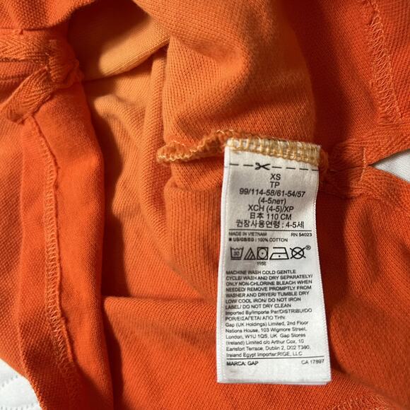 Gap Ombre Polo Shirt Size 4/5 - Picture 4 of 6